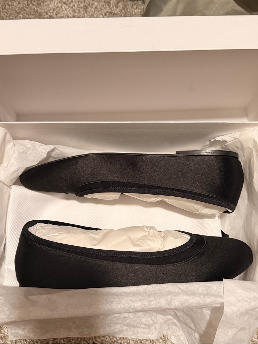 Loulou Studio - Frano Satin Ballet Flats - Picture 8 of 8